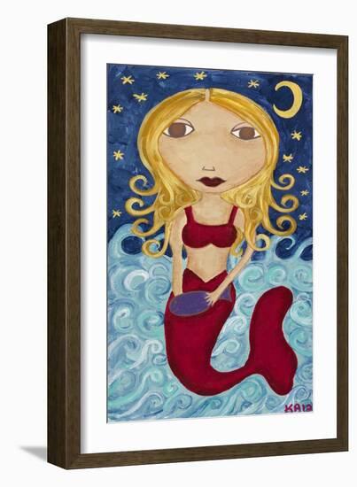 Mermaid-Kerri Ambrosino-Framed Giclee Print