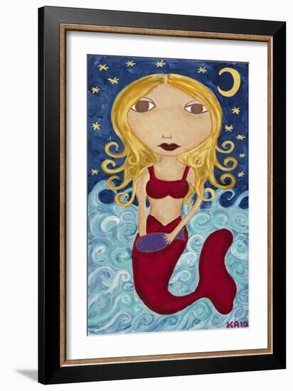 Mermaid-Kerri Ambrosino-Framed Giclee Print