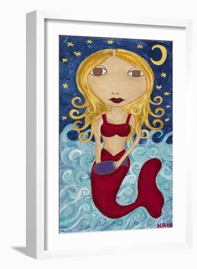 Mermaid-Kerri Ambrosino-Framed Giclee Print