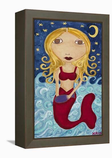 Mermaid-Kerri Ambrosino-Framed Premier Image Canvas