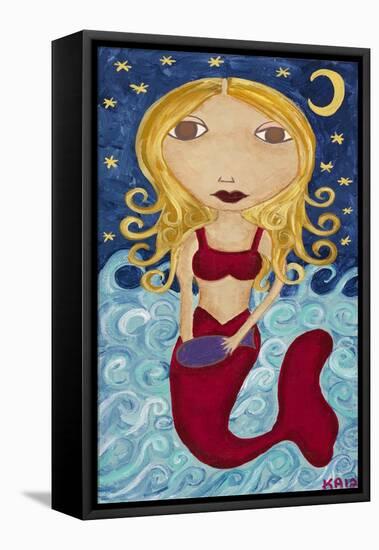 Mermaid-Kerri Ambrosino-Framed Premier Image Canvas