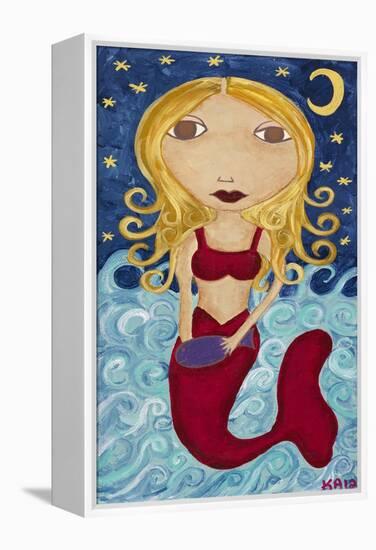 Mermaid-Kerri Ambrosino-Framed Premier Image Canvas