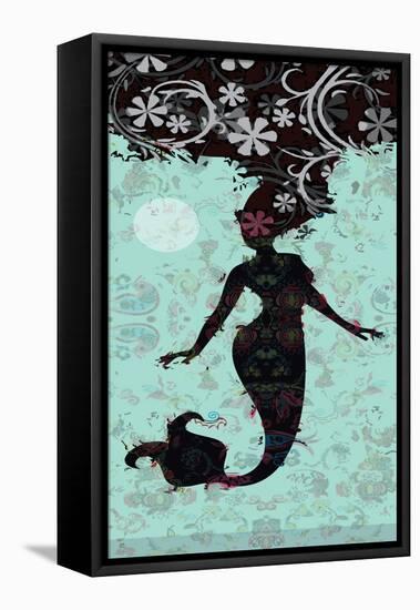 Mermaid-Teofilo Olivieri-Framed Premier Image Canvas