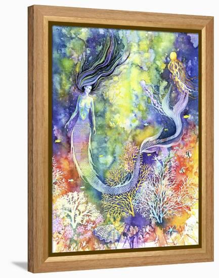 Mermaid-Michelle Faber-Framed Premier Image Canvas