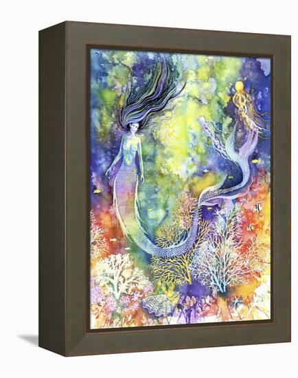 Mermaid-Michelle Faber-Framed Premier Image Canvas