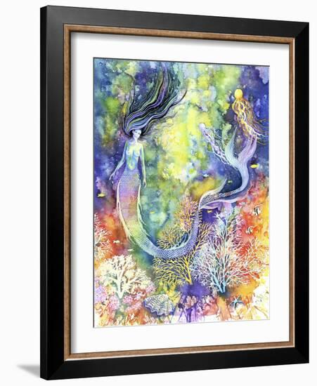 Mermaid-Michelle Faber-Framed Giclee Print