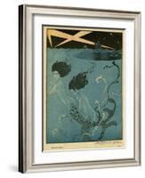 Mermaids and U-Boats-Georges Barbier-Framed Giclee Print