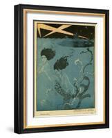 Mermaids and U-Boats-Georges Barbier-Framed Giclee Print