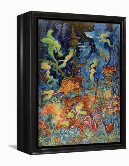 Mermaids of Atlantis-Bill Bell-Framed Premier Image Canvas