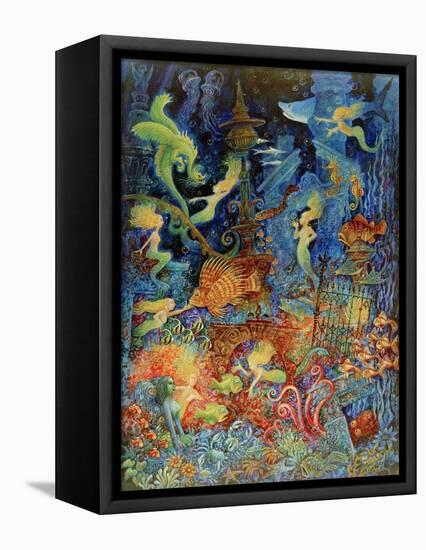 Mermaids of Atlantis-Bill Bell-Framed Premier Image Canvas