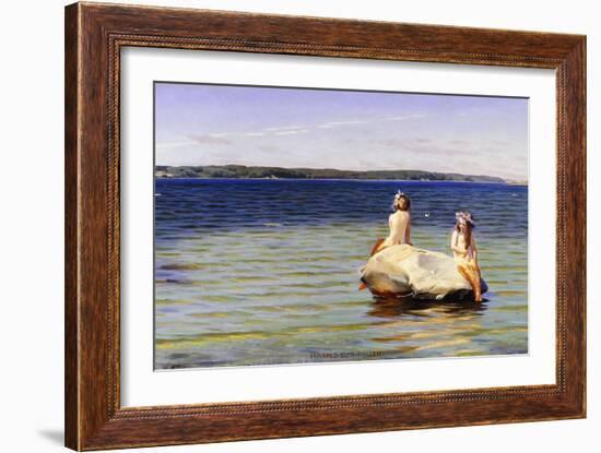 Mermaids-Harald Slott-Moller-Framed Giclee Print