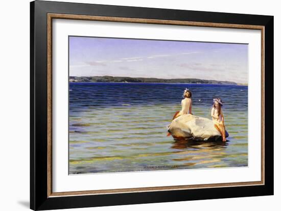 Mermaids-Harald Slott-Moller-Framed Giclee Print