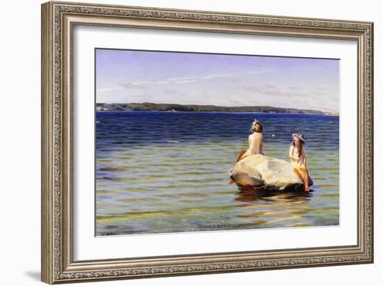 Mermaids-Harald Slott-Moller-Framed Giclee Print