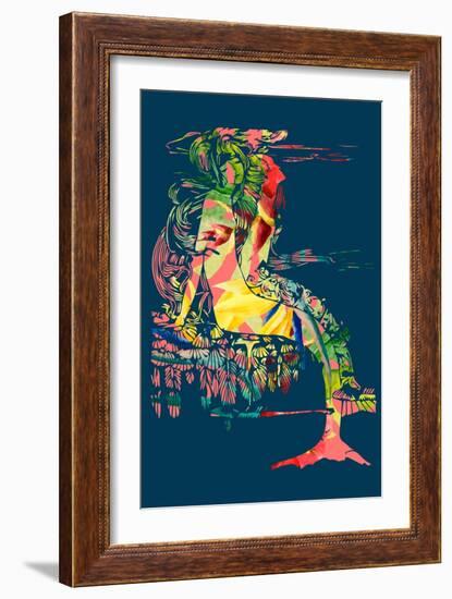 Mermaids-null-Framed Premium Giclee Print