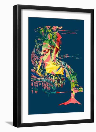 Mermaids-null-Framed Premium Giclee Print