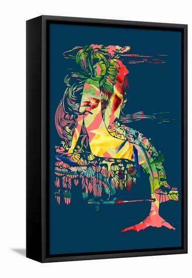 Mermaids-null-Framed Stretched Canvas