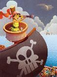 Sailing with Pirates - Jack & Jill-Merril Rainey-Giclee Print
