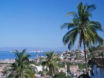 View of Downtown Puerto Vallarta and the Bay of Banderas, Mexico-Merrill Images-Photographic Print