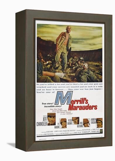 Merrill's Marauders-null-Framed Stretched Canvas