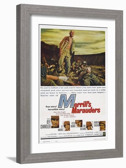 Merrill's Marauders-null-Framed Art Print