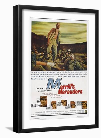 Merrill's Marauders-null-Framed Art Print