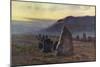 Merrivale Stone Avenue-Ernest W Haslehust-Mounted Photographic Print