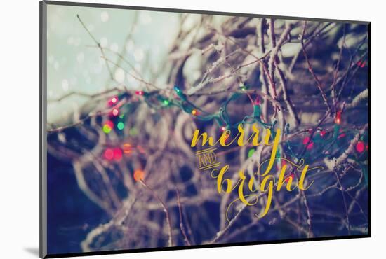 Merry and Bright-Kelly Poynter-Mounted Photographic Print