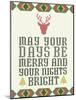 Merry and Bright-Ashley Sta Teresa-Mounted Art Print