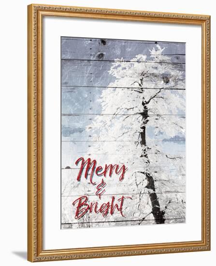 Merry and Bright-Milli Villa-Framed Art Print