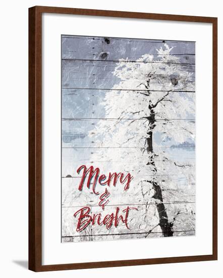 Merry and Bright-Milli Villa-Framed Art Print
