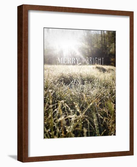 Merry and Bright-Kimberly Glover-Framed Premium Giclee Print