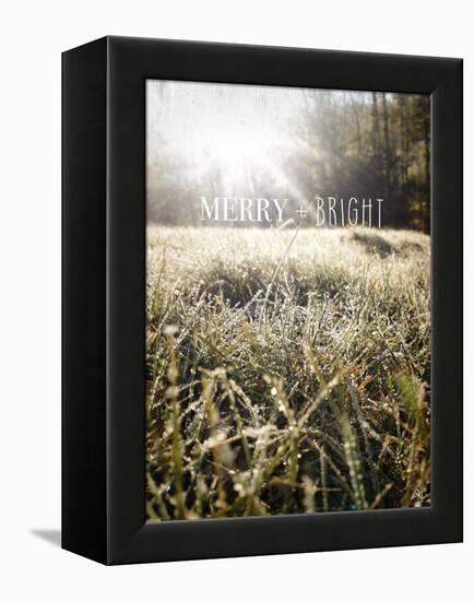 Merry and Bright-Kimberly Glover-Framed Premier Image Canvas