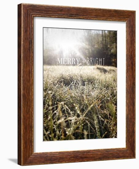 Merry and Bright-Kimberly Glover-Framed Giclee Print