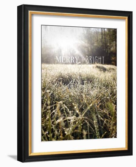 Merry and Bright-Kimberly Glover-Framed Giclee Print