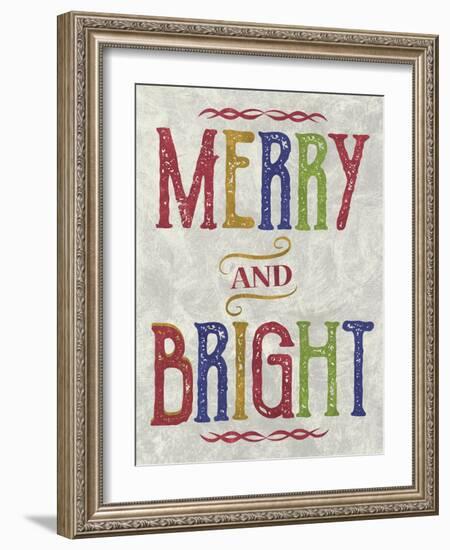 Merry and Bright-Erin Clark-Framed Giclee Print