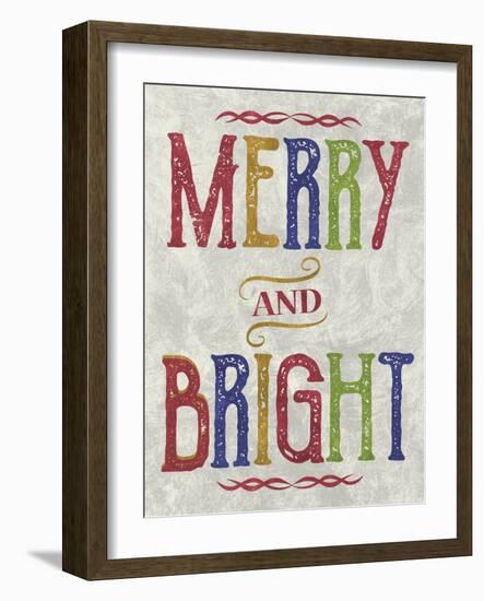 Merry and Bright-Erin Clark-Framed Giclee Print