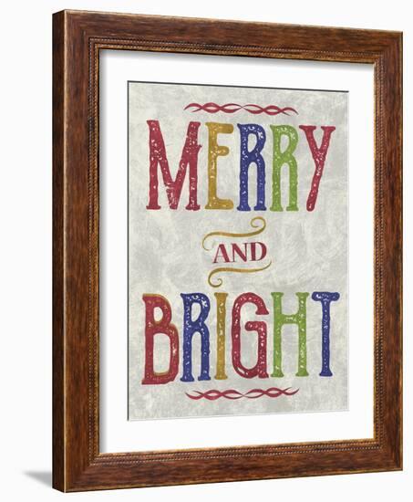 Merry and Bright-Erin Clark-Framed Giclee Print