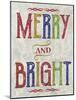 Merry and Bright-Erin Clark-Mounted Giclee Print