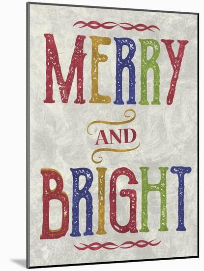 Merry and Bright-Erin Clark-Mounted Giclee Print