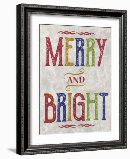 Merry and Bright-Erin Clark-Framed Giclee Print