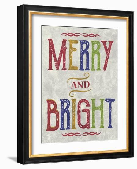 Merry and Bright-Erin Clark-Framed Giclee Print