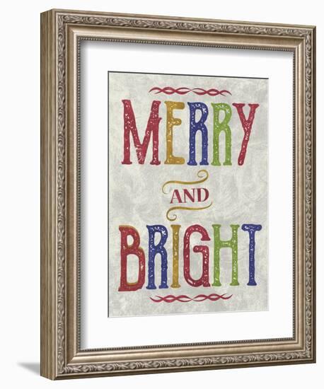 Merry and Bright-Erin Clark-Framed Giclee Print