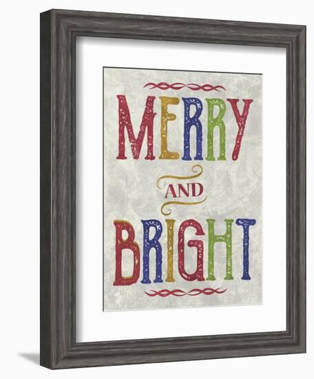 Merry and Bright-Erin Clark-Framed Giclee Print