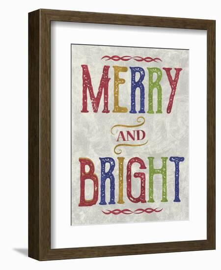 Merry and Bright-Erin Clark-Framed Giclee Print