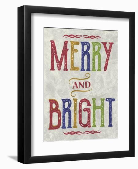 Merry and Bright-Erin Clark-Framed Giclee Print