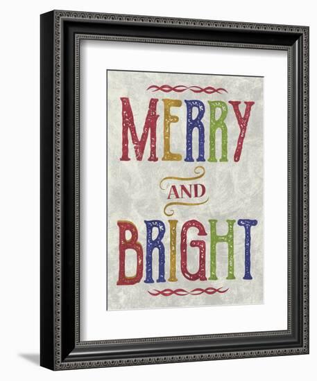 Merry and Bright-Erin Clark-Framed Giclee Print