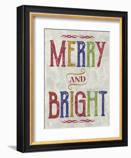 Merry and Bright-Erin Clark-Framed Giclee Print