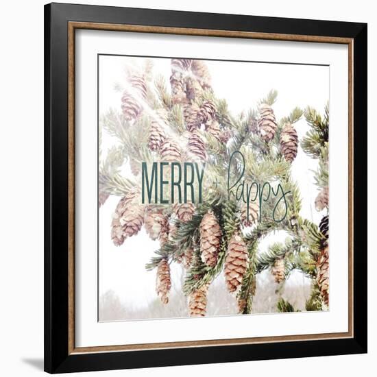 Merry and Happy-Kimberly Glover-Framed Giclee Print