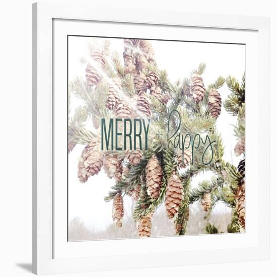 Merry and Happy-Kimberly Glover-Framed Giclee Print