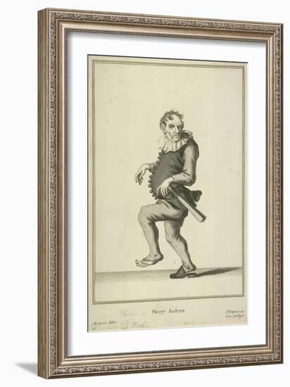 Merry Andrew, Possibly a Jester or Fool, Cries of London-Pierce Tempest-Framed Giclee Print